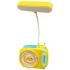 Cross-border cartoon TV box, pencil sharpener, dual-purpose eye-protecting LED bedside lamp for students and children in dormitories Item Picture
